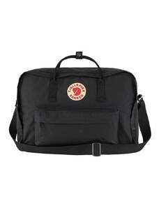 Batoh Fjallraven Kanken černá barva, velký, hladký, F23802.550