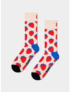 Happy Socks Strawberry (white)bílá