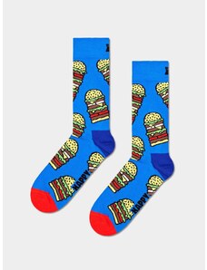 Happy Socks Burger (blue)modrá