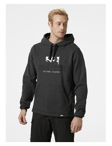 Pánská mikina HELLY HANSEN ARCTIC OCEAN HOODIE 980 EBONY MELANGE