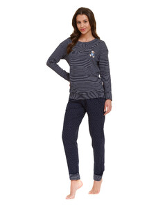 Doctor Nap Woman's Pyjamas PM.5250 Navy Blue