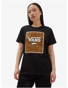 Černé dámské tričko VANS Animash - Dámské