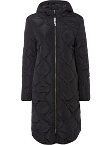 bonprix Prošívaný kabát z recyklovaného polyesteru Černá