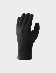 4F Fleecové rukavičky unisex - černé
