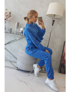 K-Fashion Izolační sada s barevným potiskem chrpově modrá