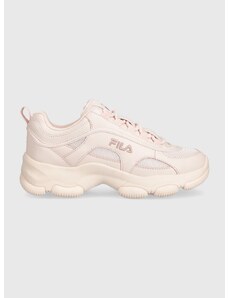 Dětské sneakers boty Fila STRADA DREAMSTER růžová barva