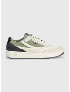 Kožené sneakers boty Fila SEVARO zelená barva