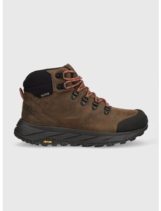 Boty Jack Wolfskin Terraquest X Texapore Mid pánské, hnědá barva