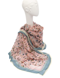 Vlněný šátek s květy Moschino