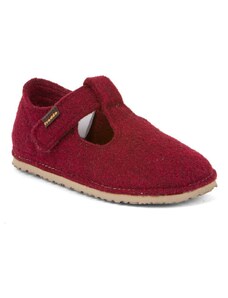 Froddo papuče Flexy wooly G1700378-5 Bordeaux