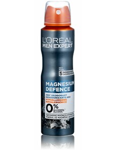 L´Oréal Paris Hypoalergenní deodorant ve spreji L`Oréal Men Expert Magnesium Defense (Deodorant) 150 ml