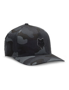 Pánská kšiltovka Fox Fox Head Flexfit Hat - Black Camo