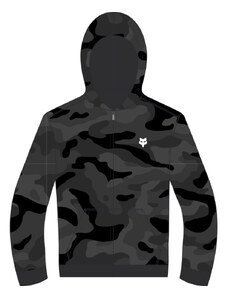 Dětská mikina Fox Yth Fox Head Camo Flc Zip - Black Camo