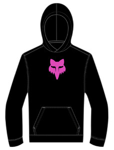 Dětská mikina Fox Yth Legacy Fleece Po - Black/Pink