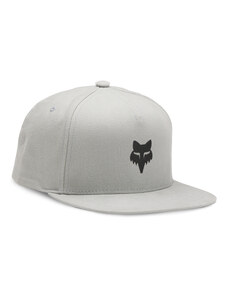 Pánská kšiltovka Fox Fox Head Snapback Hat - Steel Grey