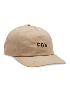 Pánská kšiltovka Fox Wordmark Adjustable Hat - Taupe