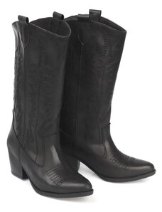 Capone Outfitters Women's Pointed Toe Embroidered Cowboy Boots