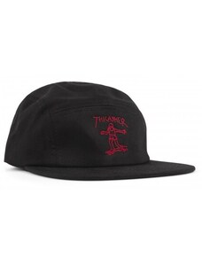 Kšiltovka 5Panel Thrasher Gonz Black/Red BTS23