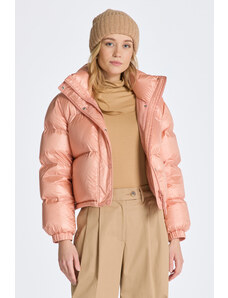 BUNDA GANT CROPPED DOWN JACKET růžová XS