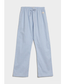 PYŽAMOVÉ KALHOTY GANT CHECK PAJAMA PANTS modrá S