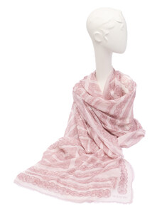 Růžový šátek Valentino