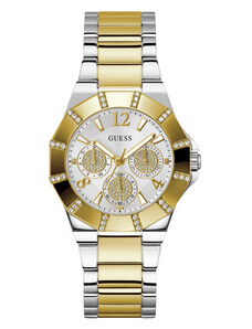GUESS | Sunray hodinky | Stříbrná;zlatá