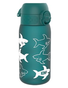 Dětská láhev na vodu ion8 One Touch Shark, 400 ml