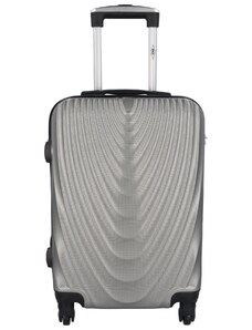 RGL Cestovní pilotní kufr Travel Grey velikost S, šedý