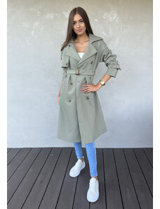 Fashion Lounge Trench coat Rita olivový