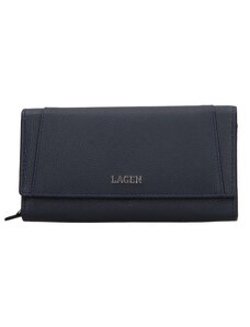 Luxusní kožená peněženka Lagen - tmavě modrá