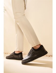 Yaya by Hotiç Black Men's Shoes