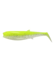 Savage Gear gumová nástraha Cannibal Shad Flow Yellow Glow