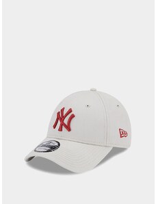 New Era League Essential 9Forty New York Yankees (stone/red)šedá