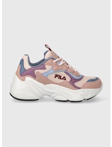 Dětské sneakers boty Fila Collene fialová barva