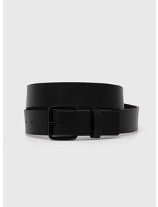 Kožený pásek Calvin Klein pánský, černá barva, K50K509955