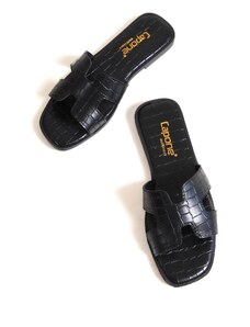 Capone Outfitters Capone Halsey Black Women's Slippers