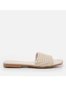 Yaya by Hotiç Beige Women's Pedestrian Slippers