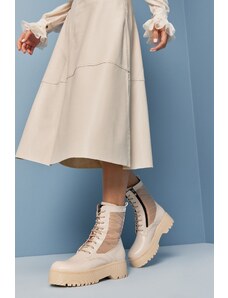 Hotiç Beige Women's Boots