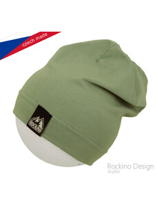 Rockino (český výrobce) Chlapecká podzimní/jarní čepice olivová Rockino 5664
