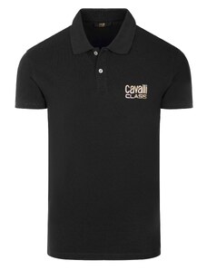 Cavalli Class pánské triko - černé Barva: černá, Velikost: M