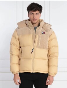 Tommy Jeans Péřová bunda TJM CORD MIX ALASKA PUFFER | Regular Fit