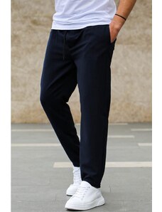 Madmext Navy Blue Jogger Pants 4242