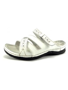 Aurelia bílé pantofle LR52341