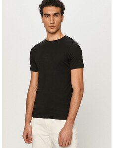 Tričko Karl Lagerfeld ( 2-pak) černá barva