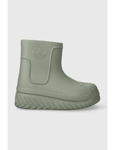 Holínky adidas Originals Adifom Superstar Boot dámské, zelená barva, IE4614