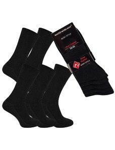 Dámské jednobarevné bavlněné ponožky bez gumiček RS 35-38
