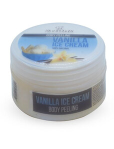 Stani Chef's Přírodní tělový peeling vanilková zmrzlina na bázi mořské soli 250 ml