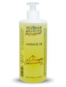 Sezmar Professional Přírodní masážní olej pomeranč & skořice 500 ml