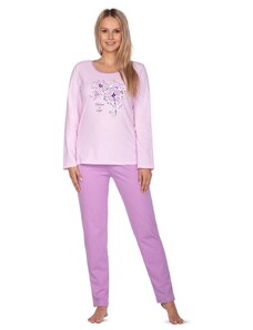 REGINA Dámské pyžamo 647 pink plus