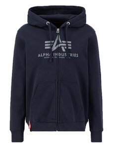 Alpha Industries Basic Hoody zip (repl.blue) M